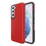 For Samsung Galaxy S22+ Plus Case Shockproof Protective Cover Red