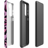 For Samsung Galaxy S22 Ultra, S22+ Plus, S22, S21 Fe Case, Protective Back Cover, Magenta Leopard Pattern | Protective Cases | iCoverLover.com.au