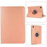 For Samsung Galaxy Tab A8 10.5in (2021) Case, 360 Rotation, PU Leather Cover, Rose Gold | Folio Cases | iCoverLover.com.au