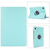 For Samsung Galaxy Tab A8 10.5in (2021) Case, 360 Rotation, PU Leather Cover, Sky Blue | Folio Cases | iCoverLover.com.au