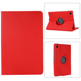 For Samsung Galaxy Tab A8 10.5in (2021) Case, 360 Rotation, PU Leather Cover, Red | Folio Cases | iCoverLover.com.au