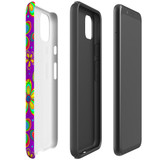 For Google Pixel Case, Protective Back Cover, Purple Floral Design | Shielding Cases | iCoverLover.com.au