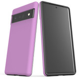 For Google Pixel 6 Pro Case Tough Protective Cover Plum Purple