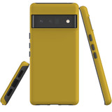 For Google Pixel 6 Pro Case Tough Protective Cover Metallic Gold