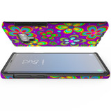 For Samsung Galaxy Note 9 Case, Protective Back Cover,Purple Floral Design | Shielding Cases | iCoverLover.com.au