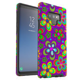 For Samsung Galaxy Note 9 Case, Protective Back Cover,Purple Floral Design | Shielding Cases | iCoverLover.com.au