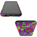 For Samsung Galaxy S10e Case, Protective Back Cover,Purple Floral Design | Shielding Cases | iCoverLover.com.au