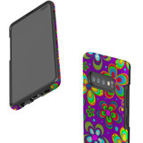 For Samsung Galaxy S10+ Plus Case, Protective Back Cover,Purple Floral Design | Shielding Cases | iCoverLover.com.au