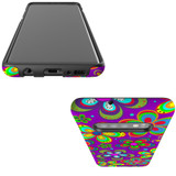 For Samsung Galaxy S10+ Plus Case, Protective Back Cover,Purple Floral Design | Shielding Cases | iCoverLover.com.au
