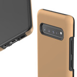 For Samsung Galaxy S Series Case, Protective Back Cover, Peach Orange | Shielding Cases | iCoverLover.com.au