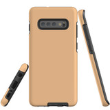 For Samsung Galaxy S10+ Plus Case, Protective Back Cover,Peach Orange | Shielding Cases | iCoverLover.com.au