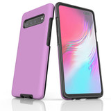 For Samsung Galaxy S Series Case, Protective Back Cover, Plum Purple | Shielding Cases | iCoverLover.com.au