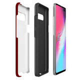 For Samsung Galaxy S Series Case, Protective Back Cover, Maroon Red | Shielding Cases | iCoverLover.com.au