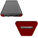 For Samsung Galaxy S10+ Plus Case, Protective Back Cover,Maroon Red | Shielding Cases | iCoverLover.com.au