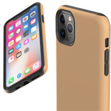 For iPhone 14 Pro Max/14 Pro/14 and older Case, Protective Back Cover, Peach Orange | Shockproof Cases | iCoverLover.com.au
