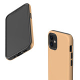 For iPhone 14 Pro Max/14 Pro/14 and older Case, Protective Back Cover, Peach Orange | Shockproof Cases | iCoverLover.com.au