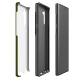 For Samsung Galaxy Note Series Case, Protective Back Cover, Army Green | Shielding Cases | iCoverLover.com.au