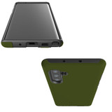 For Samsung Galaxy Note Series Case, Protective Back Cover, Army Green | Shielding Cases | iCoverLover.com.au