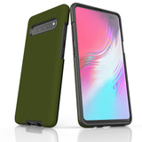 For Samsung Galaxy S Series Case, Protective Back Cover, Army Green | Shielding Cases | iCoverLover.com.au