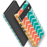 For Google Pixel 6 Case, Protective Back Cover,Colourful Zigzag | Shielding Cases | iCoverLover.com.au