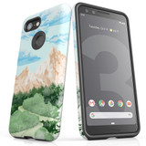 For Google Pixel 3 Case Tough Protective Cover, Mountainous Nature