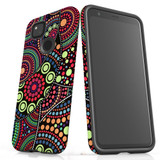 For Google Pixel 4 Case Tough Protective Cover, Dotted Abstract Painting