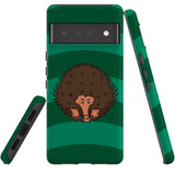 For Google Pixel 6 Pro Case Tough Protective Cover Echidna Portrait