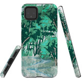 For Google Pixel 4 XL Case Tough Protective Cover, Green Nature