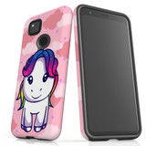 For Google Pixel 4a Case Tough Protective Cover, Unicorn