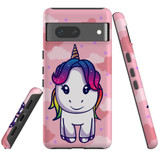 For Google Pixel 7 Case Tough Protective Cover Cute Unicorn