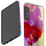 Samsung Galaxy A Series Case, Protective Cover, Heart Painting | Phone Cases | iCoverLover Australia