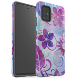 Samsung Galaxy A Series Case, Protective Cover, Flower Swirls | Phone Cases | iCoverLover Australia