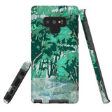 For Samsung Galaxy Note 9 Case Tough Protective Cover, Green Nature