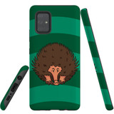 For Samsung Galaxy A71 5G Case Tough Protective Cover, Echidna Portrait