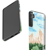 For Samsung Galaxy S23 Ultra, S23+ Plus, S23, S22 Ultra, S22+, S22, S10 5G Case, Protective Cover, Mountainous Nature | Protective Cases | iCoverLover.com.au