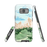 For Samsung Galaxy S8 Case Tough Protective Cover, Mountainous Nature