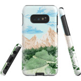For Samsung Galaxy S10e Case Tough Protective Cover, Mountainous Nature
