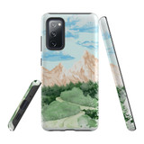 For Samsung Galaxy S20 FE Case Tough Protective Cover, Mountainous Nature