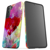 For Samsung Galaxy S23 Ultra, S23+ Plus, S23, S22 Ultra, S22+, S22, S10 5G Case, Protective Cover, Heart Painting | Protective Cases | iCoverLover.com.au