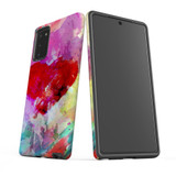 For Samsung Galaxy Note 20 Ultra, Note 20, Note 10+ Plus, Note 9 Case, Tough Protective Cover, Heart Painting | Protective Cases | iCoverLover.com.au