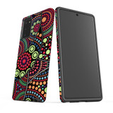 For Samsung Galaxy Note 20 Ultra, Note 20, Note 10+ Plus, Note 9 Case, Tough Protective Cover, Dotted Abstract Painting | Protective Cases | iCoverLover.com.au