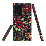 For Samsung Galaxy Note 20 Ultra Case Tough Protective Cover, Dotted Abstract Painting
