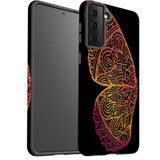 For Samsung Galaxy S23 Ultra, S23+ Plus, S23, S22 Ultra, S22+, S22, S10 5G Case, Protective Cover, Rose Gold Wing | Protective Cases | iCoverLover.com.au