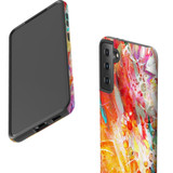 For Samsung Galaxy S23 Ultra, S23+ Plus, S23, S22 Ultra, S22+, S22, S10 5G Case, Protective Cover, Flowing Colours | Protective Cases | iCoverLover.com.au