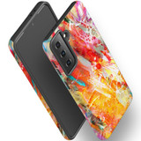 For Samsung Galaxy S23 Ultra, S23+ Plus, S23, S22 Ultra, S22+, S22, S10 5G Case, Protective Cover, Flowing Colours | Protective Cases | iCoverLover.com.au