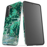 For Samsung Galaxy S23 Ultra, S23+ Plus, S23, S22 Ultra, S22+, S22, S10 5G Case, Protective Cover, Green Nature | Protective Cases | iCoverLover.com.au