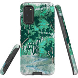 For Samsung Galaxy S20 Case Tough Protective Cover, Green Nature