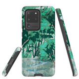 For Samsung Galaxy S20 Ultra Case Tough Protective Cover, Green Nature