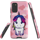 For Samsung Galaxy S20 Case Tough Protective Cover, Unicorn