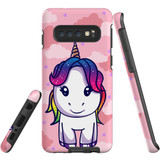 For Samsung Galaxy S10 Case Tough Protective Cover, Unicorn